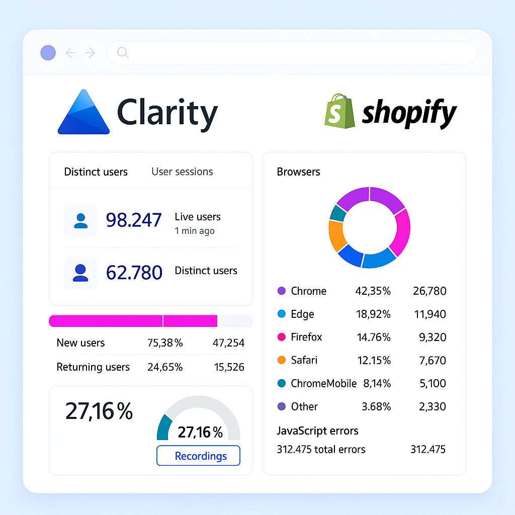 Νέα εποχή analytics στο e-shop σας με το Microsoft Clarity App