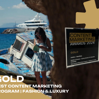 🏆 Gold Award | Best Content in Fashion & Luxury! Χρυσή η rewize στα Content Marketing Awards