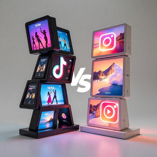 Instagram VS TikTok: "Ποια πλατφόρμα φέρνει περισσότερα conversions?"